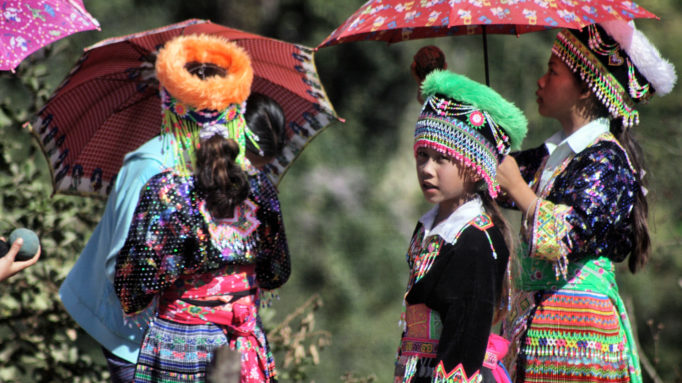 Black Hmong Children Black Hmong