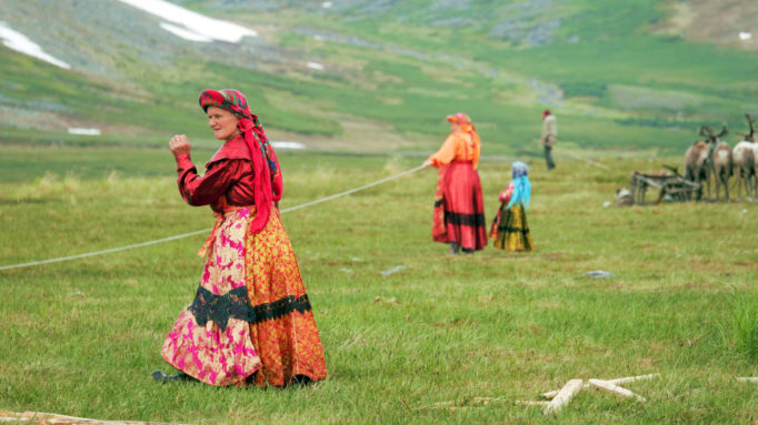 Komi People, Poliyarny, Siberai Komi