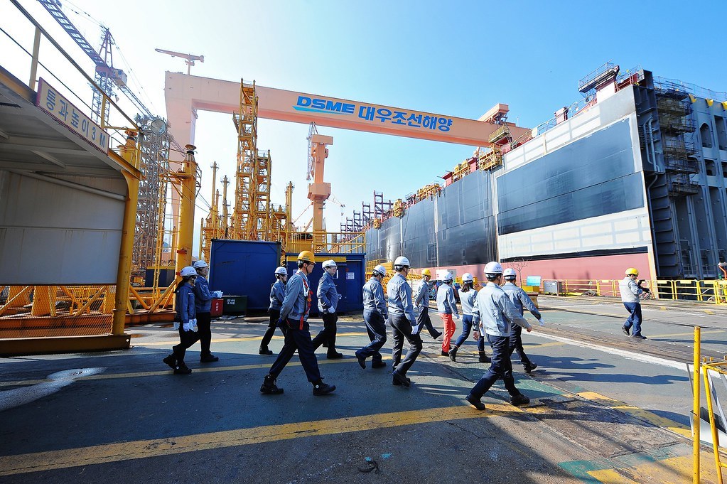 South Korean shipyard