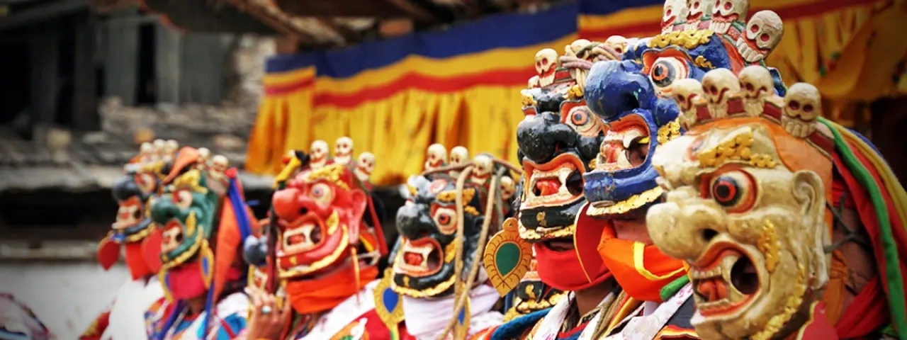 Tshechu Mask dance Bhutan, Bhutan Private Tour